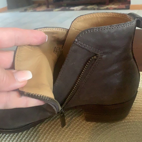 Lucky Brand all leather soft shoe boots Wms Sz 7.5 - Picture 5 of 6